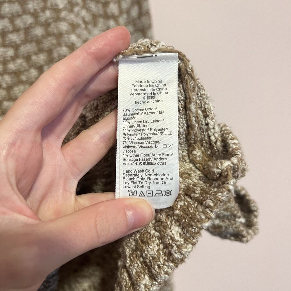 J. Crew Factory Tweed Cardigan Slouchy Sweater Lady Jacket Style# CD422 Size XL - Picture 5 of 9